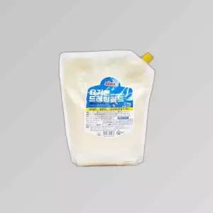 시아스 요거트 드레싱 골드 2Kg 과일시럽 토핑시럽 샌드위치 토스트소스 샐러드소스 업소용식자재 대용량