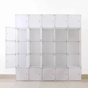 선반 ZKU110G3 옷장(183x183cm) 25칸 간편옷장 조립식수납장