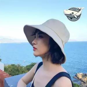 버킷햇 야외용 멋진 벙거지 스타일 모자 버킷햇 모자 골프 리버서블 여름 여성