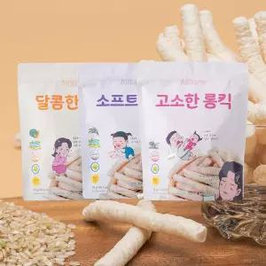 올바름 독도 쌀과자 달콤한 롱킥 소프트 롱킥 고소한 롱킥