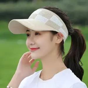 햇빛가리개모자 자외선차단모자 운동 햇빛 썬캡 그늘막 골프 가리개 모자 여자 여름 모두팜