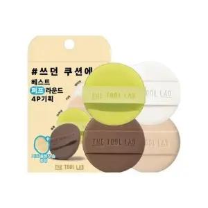 더툴랩 베스트 퍼프 라운드 4P+미니솝