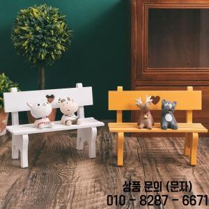 미니어처 공원 벤치 모형 장식 공예 DIY 피규어 조경