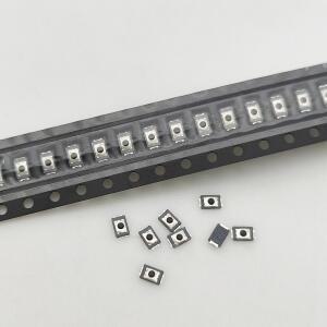 10/20/50/100개 2x3x0.6mm 4핀 마이크로 U 택트 푸시 버튼 스위치 미니 SMD 얇은 필름 키 라이트 터치