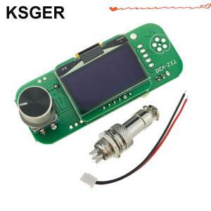 KSGER 온도 배터리 납땜 다리미 컨트롤러 V3.1S STM32 OLED 1.3 스크린 T12 5 코어 자동 절전 대기