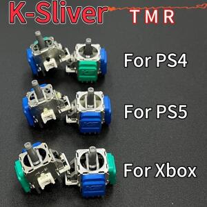 50개/묶음 K-실버 TMR 전자기 조이스틱 PS5 Xbox 시리즈 컨트롤러 모듈 센서 아날로그 부품
