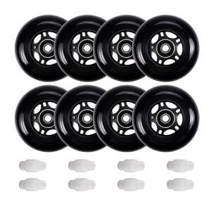 FLYDAZZLE 인라인 스케이트 휠: 64MM 70MM 72MM 76MM 80MM 롤러