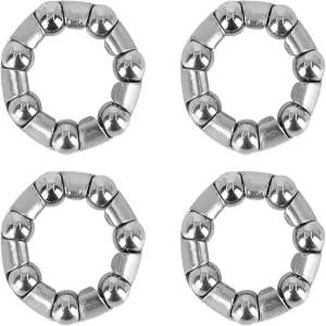 X AUTOHAUX 4pcs 20.5mm x 7 볼 베어링 케이지 크랭크 휠 리테이너 자전거용