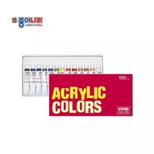 [비케이엠컴퍼니_64]종이나라 붓 비비드 7.5ml 13색세트