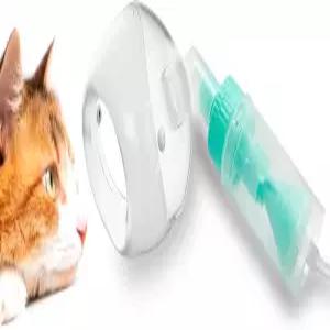 고양이와 작은 개를 위한 누운 네뷸라이저 컵 및 흡입기 마스크 반려동물용 산소 장치 없음 S