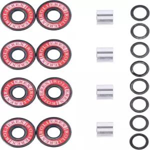 어드벤처 월드 아틀라스 608-2RS 프리 윤활 스케이트 휠 ABEC-7 베어링 스페이서 및 와셔 키트 - 롤러