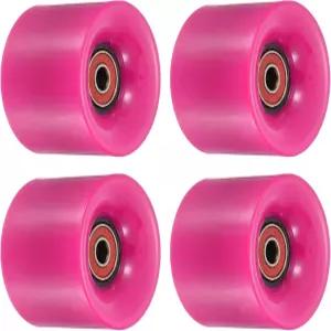 베어링 ABEC-9가 장착된 파티킬 롱보드 휠 스케이트보드 크루저 교체용 스트리트 80A