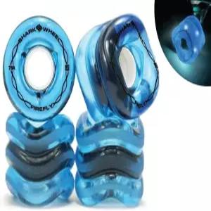 스케이트보드 및 롱보딩용 샤크 휠 반딧불이 60mm 라이트 업
