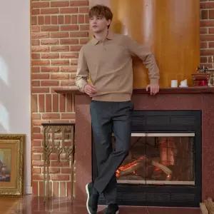 [워모] 25FW워모스트레치팬츠 차콜 1종