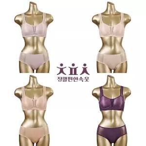 [정말편한속옷] 정말편한속옷 숨쉬는 무빙 브라팬티 4세트