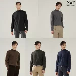 [NNF] (남성) NNF 23FW 기모 모크넥 티셔츠 5종