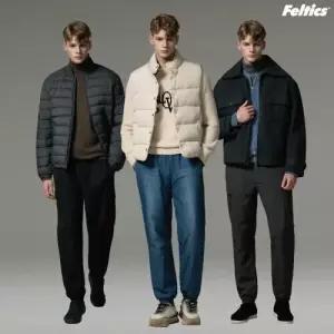 [펠틱스] 25FW 펠틱스 웜플렉스  패딩 기모 팬츠 3종 남성