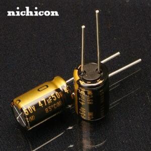 일본  오디오 전해 캐패시터 니치콘 KZ 47uF50V 50V47UF 10x16mm