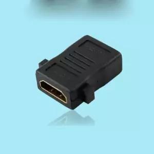 모니터케이블 HDMI 젠더 연결 F-F 일체형 나사고정