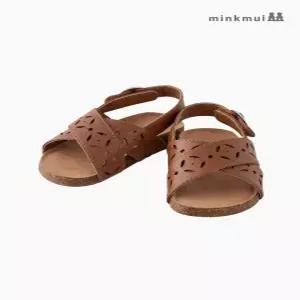 [밍크뮤] 펀칭코르크 샌들BR