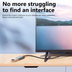 6A USB 3.0 연장 케이블 나일론 브레이디드 수-암  전송 데이터 컴퓨터 카메라 프린터 TV