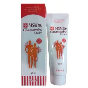 MSM글루코사민크림 핫 120ml 맛사지크림 뉴나노웰제약