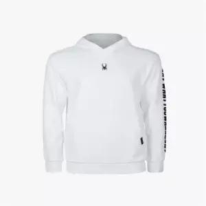 스파이더 SPIFCNHD341UWHT 후드티 러닝후드 공용 SWUWS 슬리브 자수 후드 티셔츠 3859261