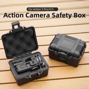 DJI 오즈모 액션 5 프로 4 3 휴대용 보관 케이스 여행 가방 어드벤처 카메라 액세서리