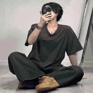여성 오버핏 브이넥 반팔 박스 티 [여자 V넥 기본 빅사이즈 루즈핏 박시티 여름 무지 면 데일리 롱 티셔츠]