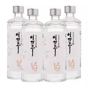 이강주 조선3대명주 19도 375ml x4병 명인소주