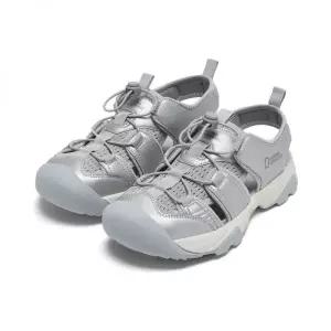 내셔널지오그래 NATIONAL GEOGRAPHIC KIDS K262KSD370 토기 샌들 SILVER 453913