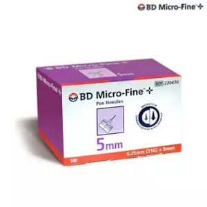 BD 인슐린 펜니들 31G 5mm   주사침 주사기 주사바늘   혈당관리