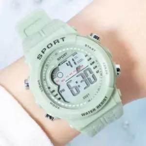 스포츠 디지털 손목 시계 46MM 다기능 전자 손목 시계 경량