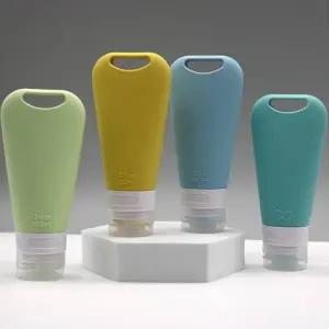 TBZ 고리형실리콘공병 여행용 수영장 크림 샴푸통 90ml