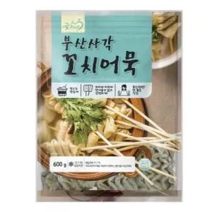 굿프랜즈 부산사각꼬치어묵 600g 냉동 (30g 20개)