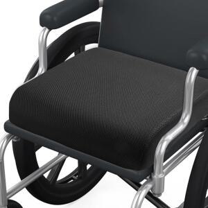 두꺼운 메모리폼 시트 쿠션 18X16X4인치 휠체어 스쿠터용 대형