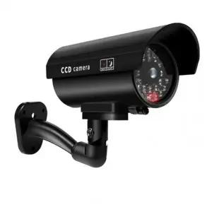 [하프클럽/]회전형 CCTV 카메라 감시 모형 가짜 방범용 매장용 방