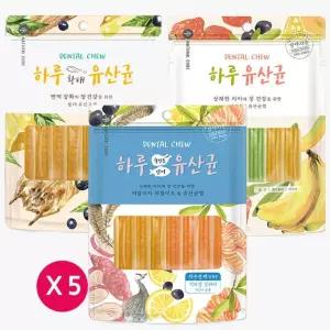 네츄럴코어 하루유산균 12p x5개 소프트껌 3종