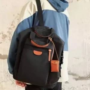 토트 투웨이 데일리 가방 백팩 오피스 블랙 가벼운 수납
