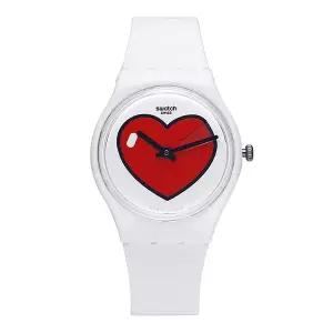 [스와치] GW718 VALENTINE DAY LOVE O CLOCK 공용 우레탄시계