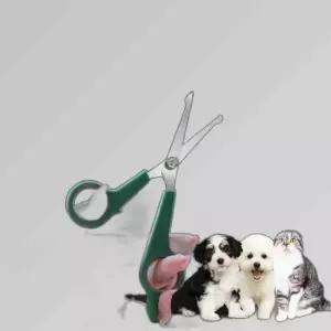애견 미용 틴닝가위 숱가위 고양이 강아지 털정리