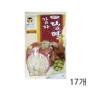 중국당면 엠푸드 넓은 감자당면 X 굵은 납작당면 400g 17개