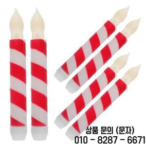 6개입 전원식 무염 촛불 LED 스트립 디자인 안전한 깜박이는 웨딩 홀리데이