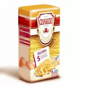차니에츠키 파스타 5개 계란 (3 - 팩 x 250g) 홈메이드 누들 (크라잔카)