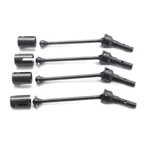 호환  4Pcs 스틸 전후방 연장 드라이브 샤프트 CVD 샤프트 컵 포함 110 Trxs MAXX Widemaxx RC 자동차 업그
