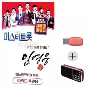 대금단소음악 임영웅 미스터트롯 히어로 USB+효도라디오