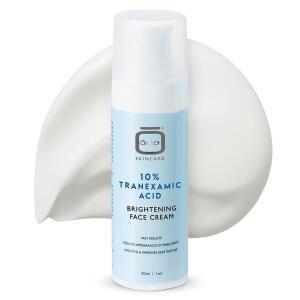 OMIC 10 트라넥삼산 크림 1 floz 30ml 피부 피부를 환하게 가꾸는 데 도움 크림 다크 스팟 케어 모이스쳐라이져 코코넛 오일과 비타민 E로 톤까지 고르게 케어