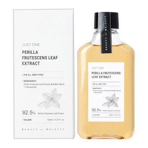 BOM Just One Herbal 추출물 150ml 5.07 fl. oz. 92.5프로 포함 비건 페이셜 토너 무알코올 얼굴 두피 성분 필라 프루테센스 리프