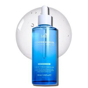 LADOR 원더 헤어 오일 안티 프리즈 리브 인 경량 단백질 코디셔너 건조한 정적 손상 표백 모발용 스콸란 모로코오일 아보카도 오일 디프리즈 열 커어제 관리에 도움 3.3 Fl Oz