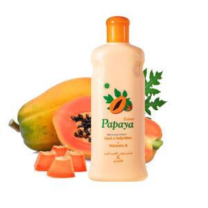 그로스페 파파야 바디 버터 내추럴 추출물이 함유된 300ml 울트라 하이드레이팅 로션 건조하고 거친 피부 딥 보습 크림 영양 공급 및 기름지지 않는 모이스쳐라이져